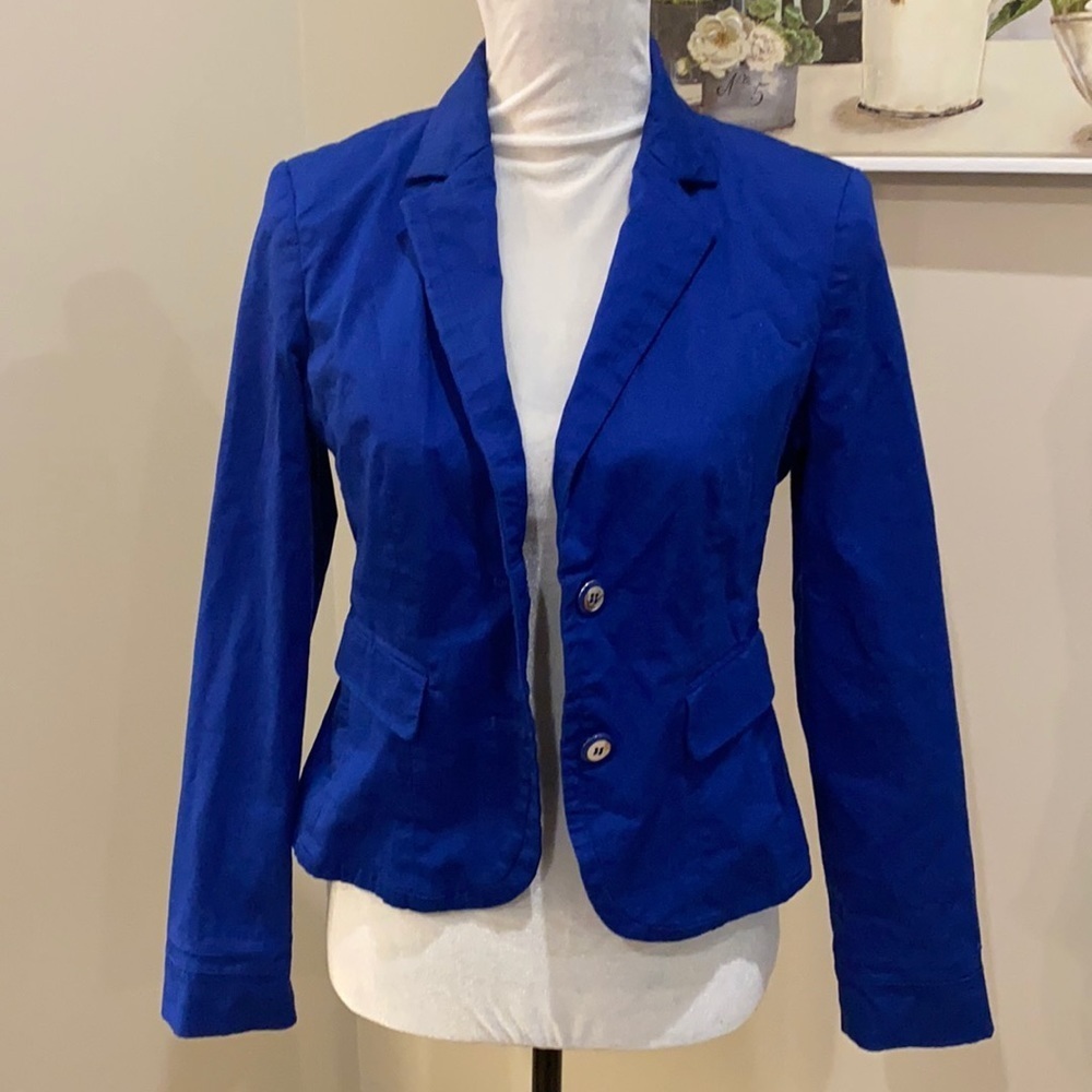 7th Ave New York and Company blue blazer